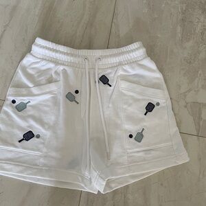Pickleball shorts - terry cotton. Never worn. Size XS (runs big)
